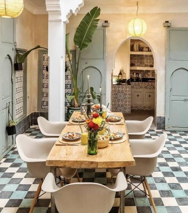 Riad Nadara, Superbe Riad Au Coeur De La Medina! Marrakesh Exterior foto